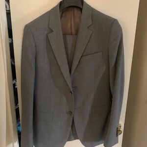 Theory light grey suit